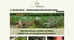 Desktop Screenshot of habitatconcepts.net